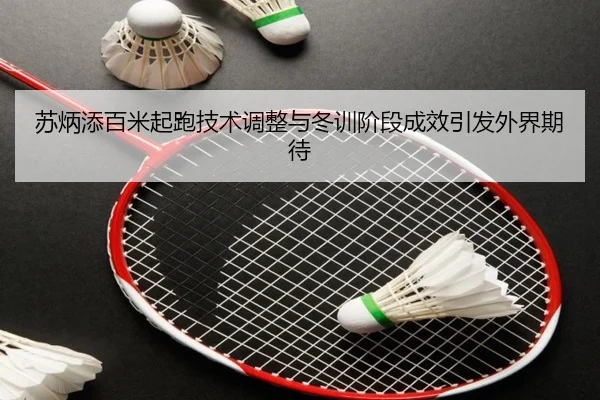 苏炳添百米起跑技术调整与冬训阶段成效引发外界期待